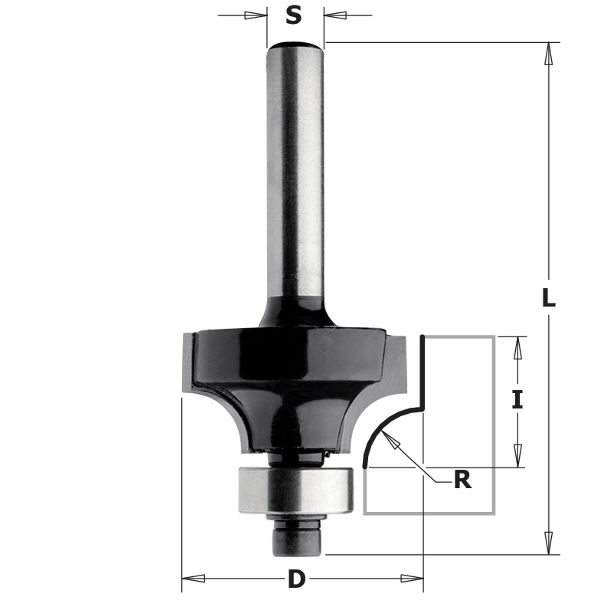 Freza S=8mm, D=22,2mm, CMT