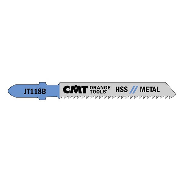 Pjūkleliai siaurapjūkliams 50x2,0mm Z12TPI HSS 5 vnt.metalas, CMT
