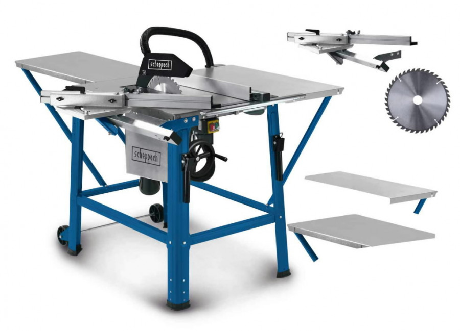 Staklės diskinio pjovimo TS310 2800W stalo prailginimai, pap, Scheppach