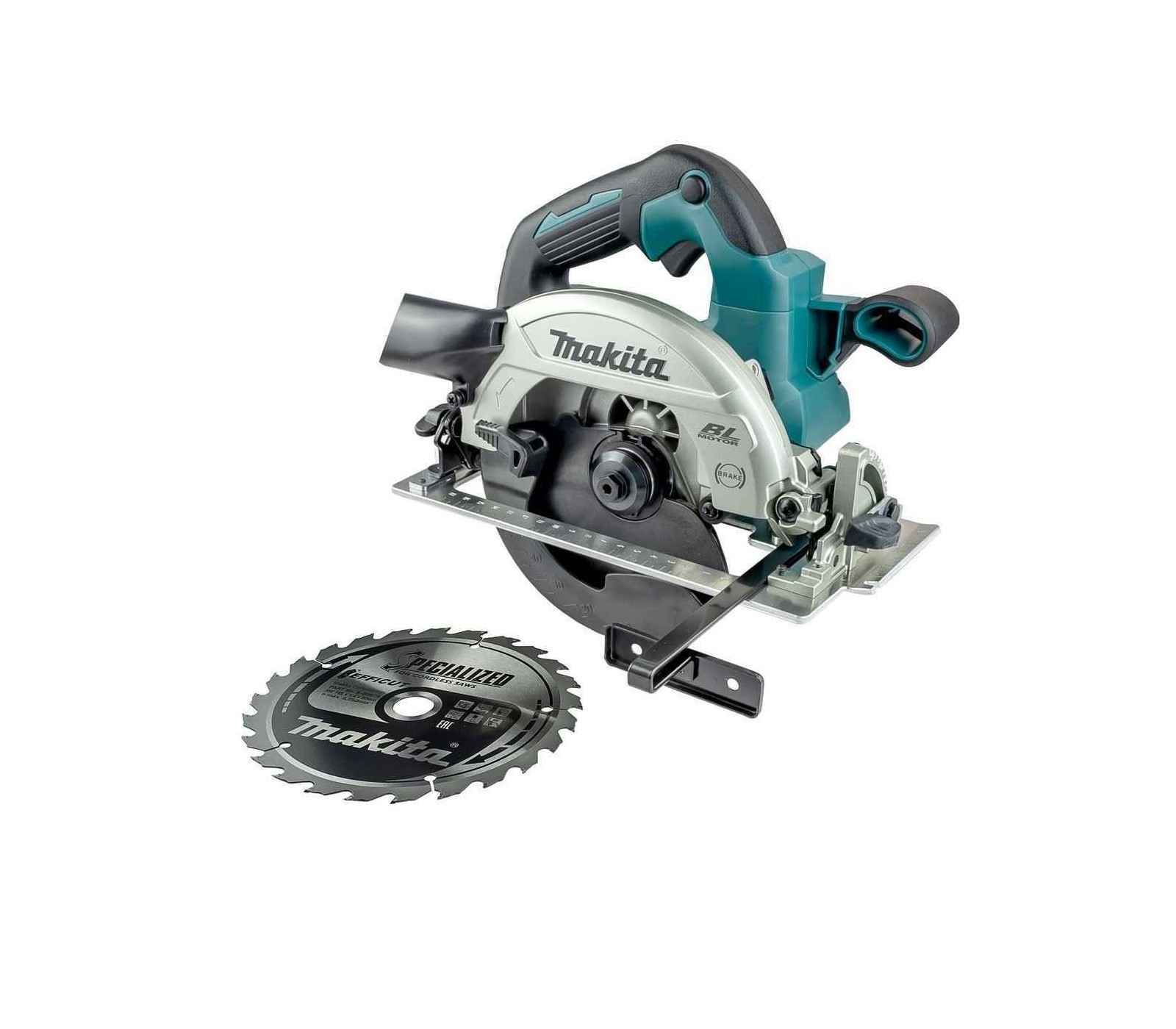 Akumuliatorinis diskinis pjūklas Makita DHS660Z, 18 V (be akumuliatoriaus ir įkroviklio)