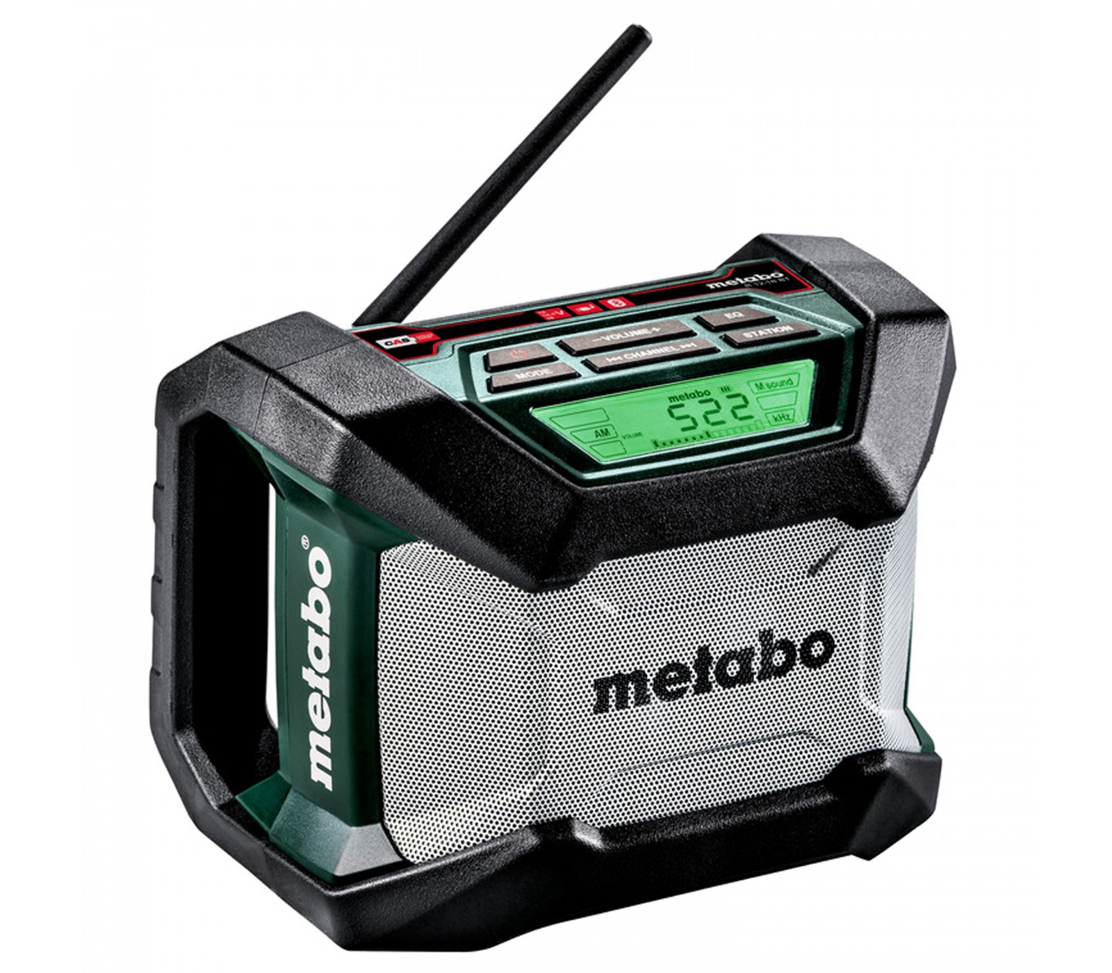 Akumuliatorinis/elektrinis radijas Metabo R 12-18 BT (600777850),(be akumuliatoriaus ir įkroviklio)