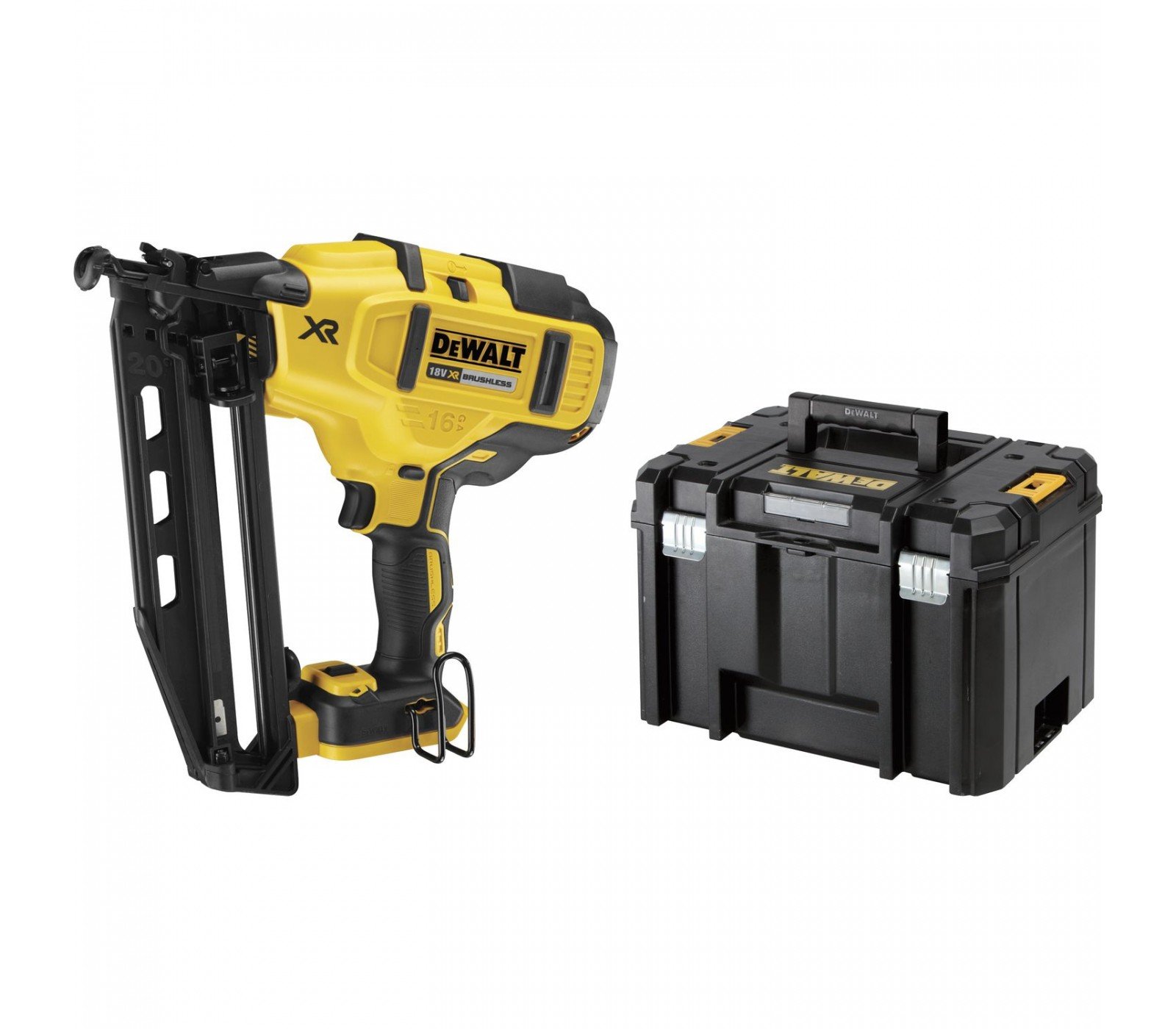 Dewalt akumuliatorinė viniakalė DCN660NT-XJ, 18 V, 63 mm + lagaminas