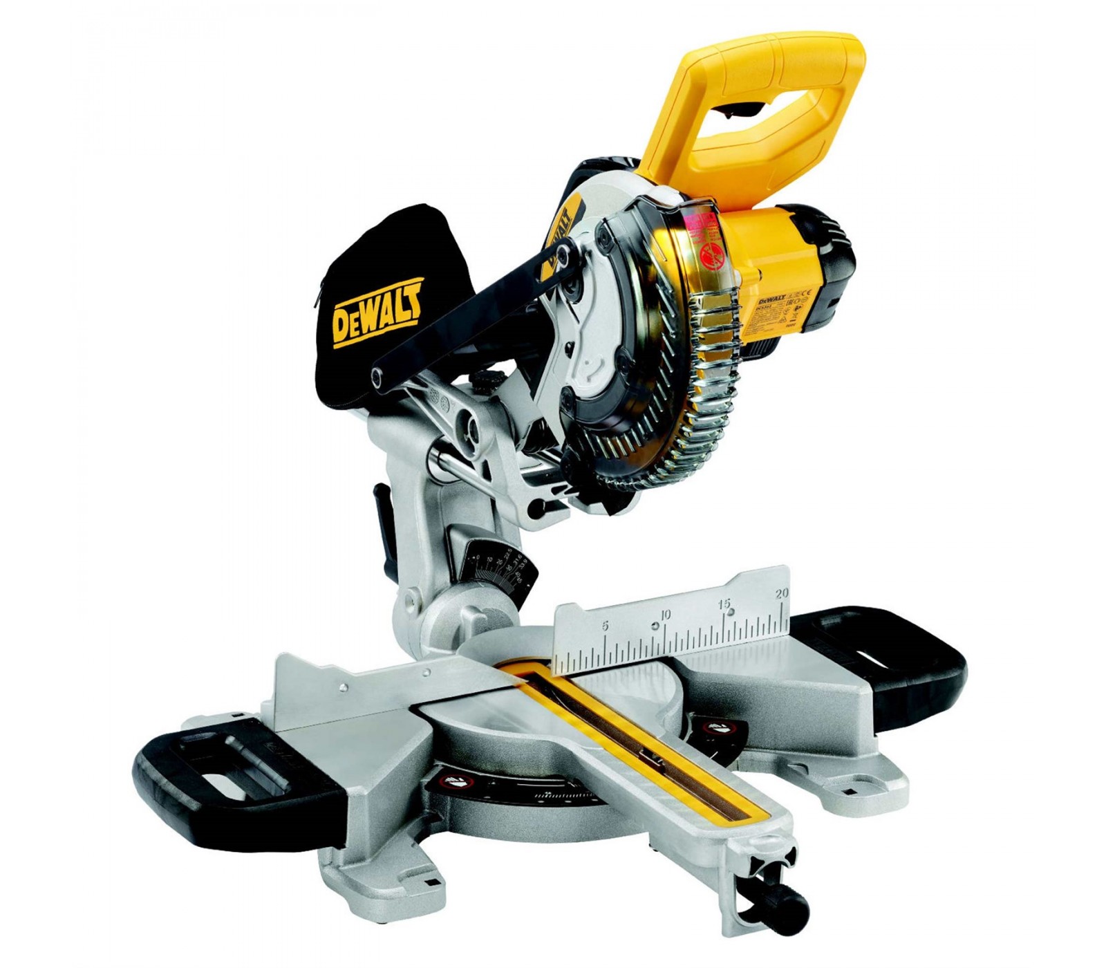 Dewalt akumuliatorinės skersinio pjovimo staklės DCS365N-XJ, 18 V, 184 mm