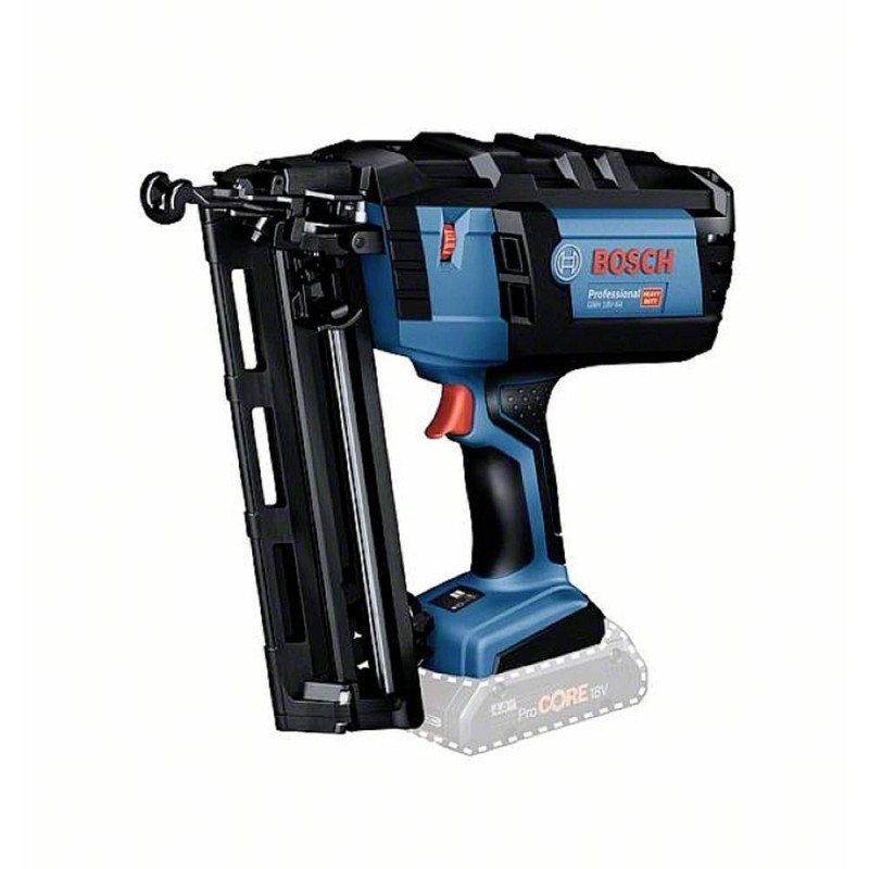 Bosch akumuliatorinė viniakalė GNH 18V-64, 64 mm (be akumuliatoriaus ir įkroviklio)
