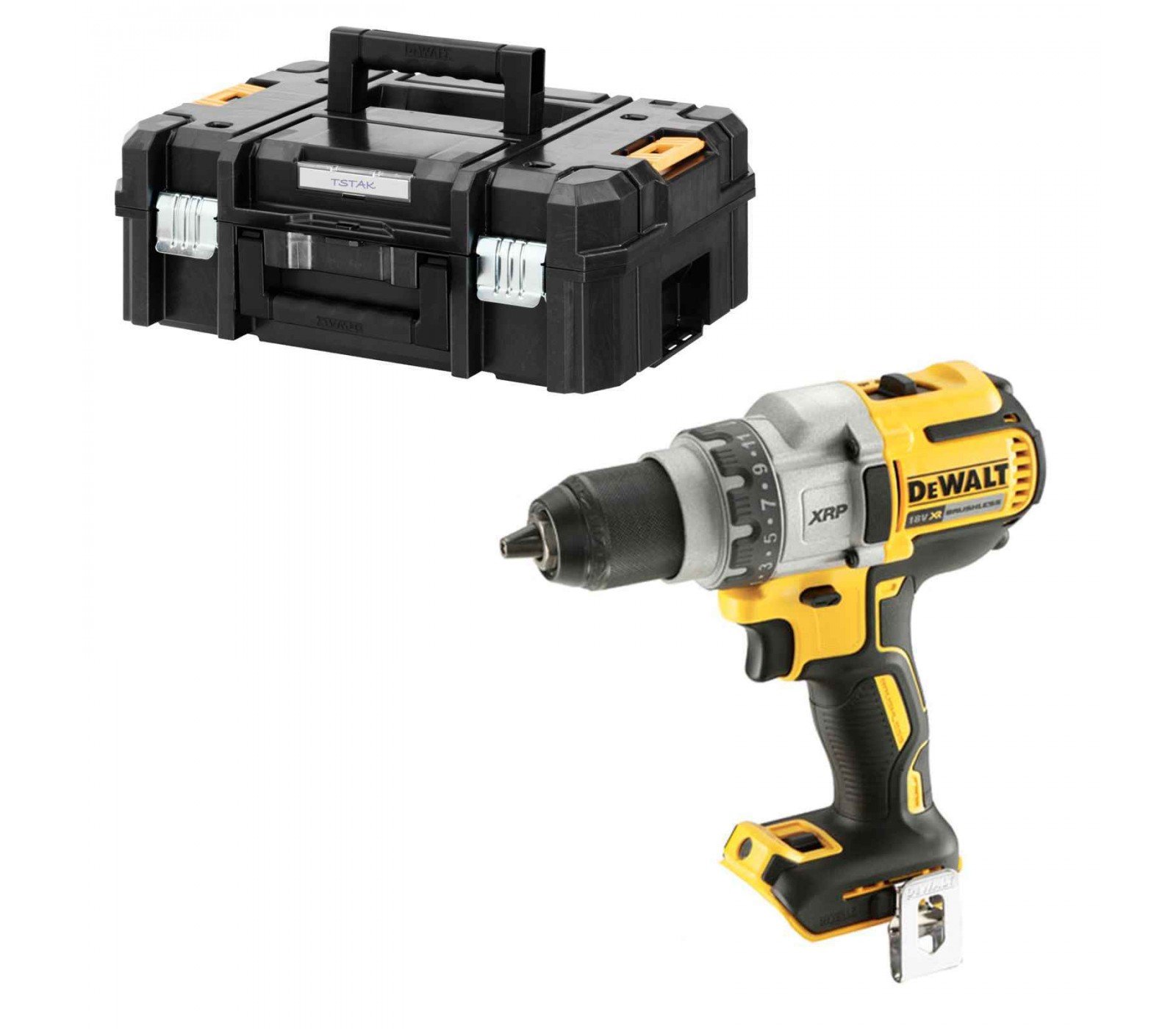 Dewalt akumuliatorinis suktuvas DCD991NT, 18 V + lagaminas