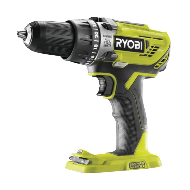 Ryobi suktuvas-gręžtuvas R18PD3-0, 50 Nm 18 V (be akumuliatoriaus ir įkroviklio)