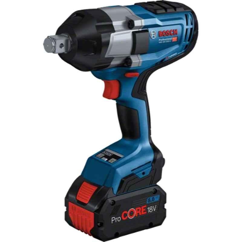 Belaidis smūginis veržliaraktis Bosch GDS 18V-1050 HC (be akumuliatoriaus ir įkroviklio)