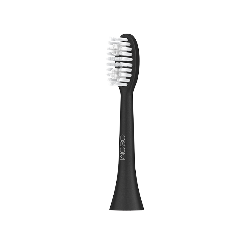 Pakaitinis antgalis dantų šepetėliui OSOM Oral Care OSOMORALSV10BL, juodos spalvos