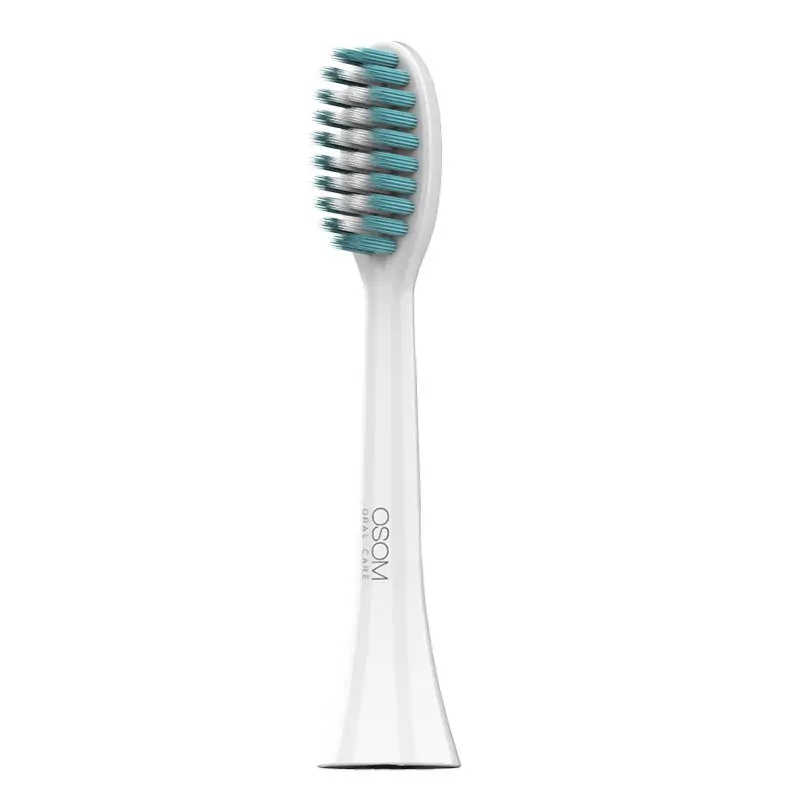 Pakaitinis antgalis dantų šepetėliui OSOM Oral Care T7WH OSOMORALS112WH, baltos spalvos