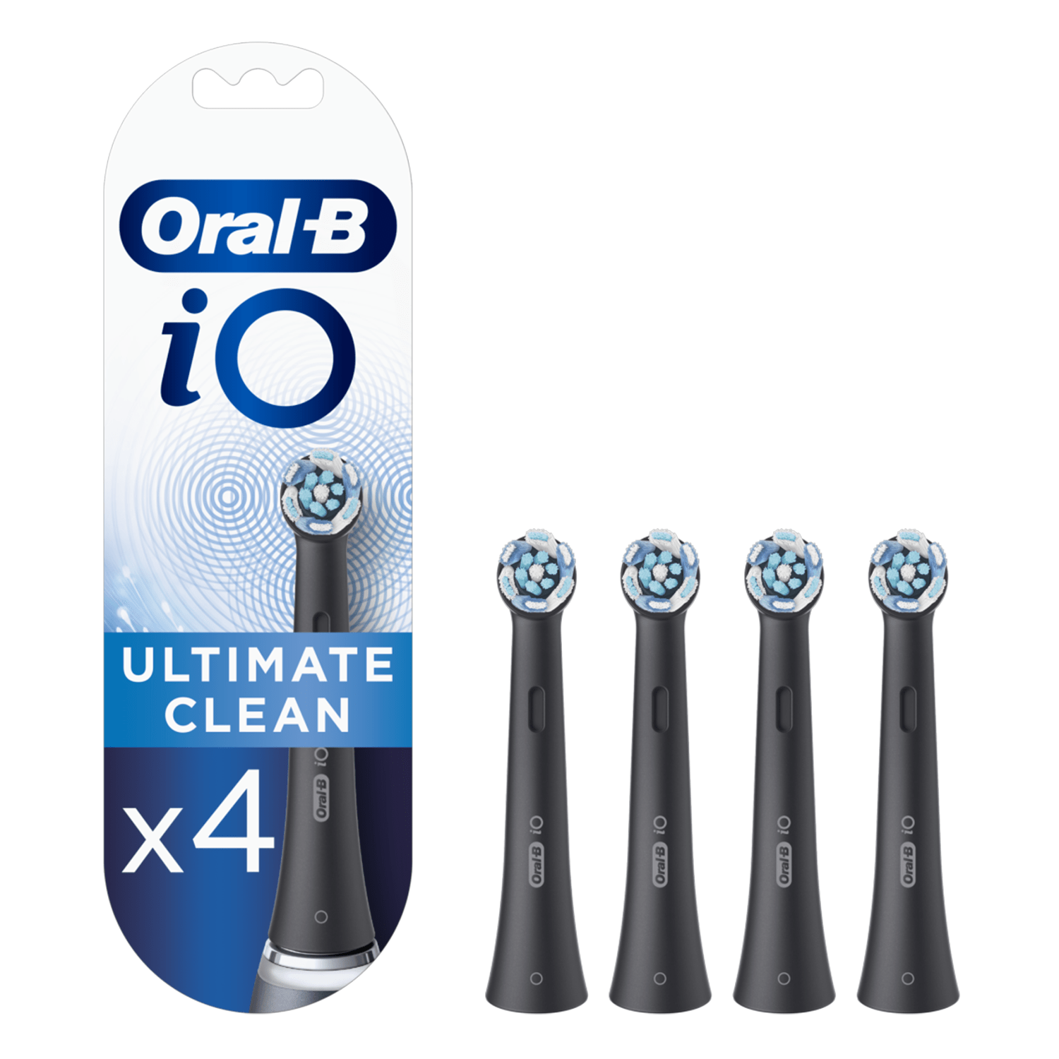 "Oral-B iO Ultimate Clean" elektrinio dantų šepetėlio galvutės, 4 vnt.