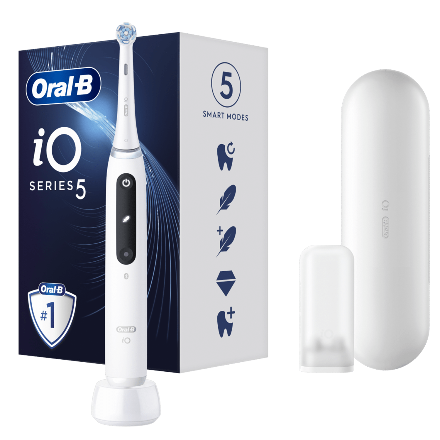 "Oral-B iO5" elektrinis garsinis dantų šepetėlis