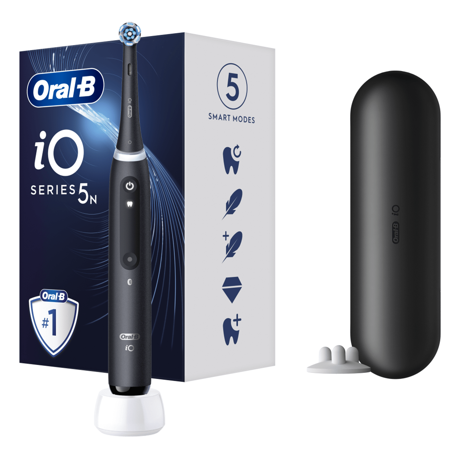 "Oral-B iO5" elektrinis garsinis dantų šepetėlis