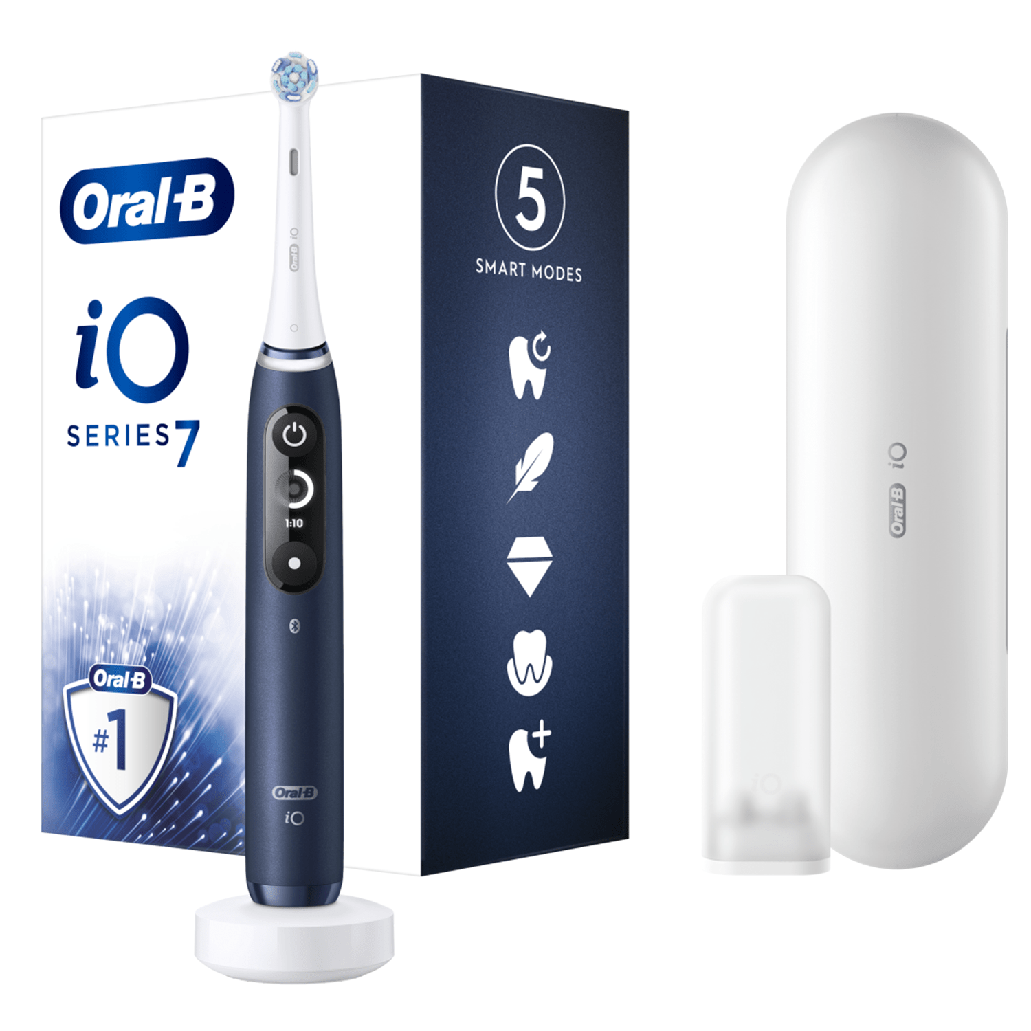 "Oral-B iO7" elektrinis garsinis dantų šepetėlis