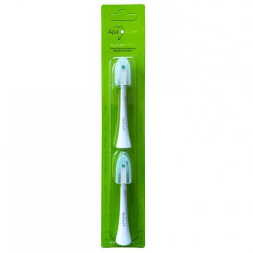 ApaCare Sonic 3D Sensitive Single Tuft Toothbrush Heads Vieno danties šepetėlio galvutės, 2vnt