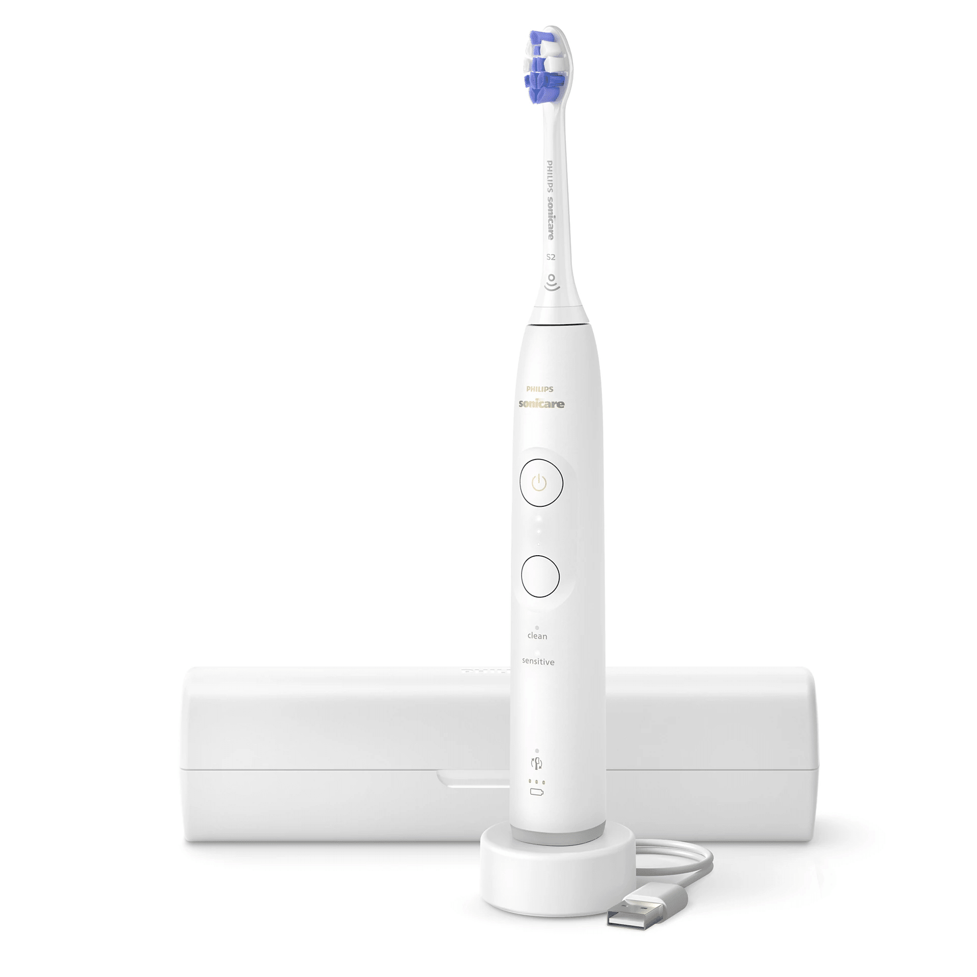 Philips Sonicare Series 6100, šviesiai mėlynas - Elektrinis dantų šepetėlis, HX7400/06