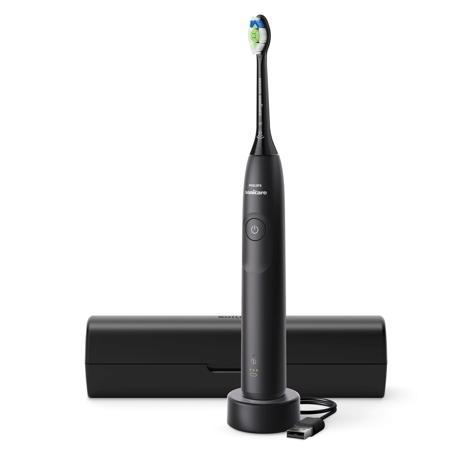 Philips Sonicare Series 5300, juodas - Elektrinis dantų šepetėlis, HX7101/02