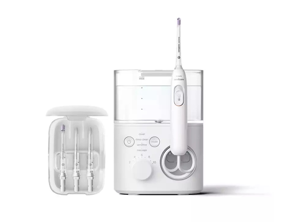 Burnos irigatorius Philips Sonicare Power Flosser HX3911/40