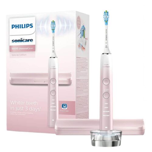 Elektrinis dantų šepetėlis PHILIPS HX9911/84 Rožinė, Balta