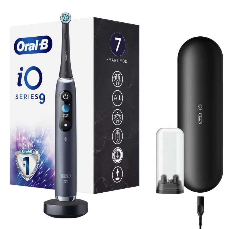 Elektrinis dantų šepetėlis Oral-B iO Series 9, Black Onyx, IO9BLACK