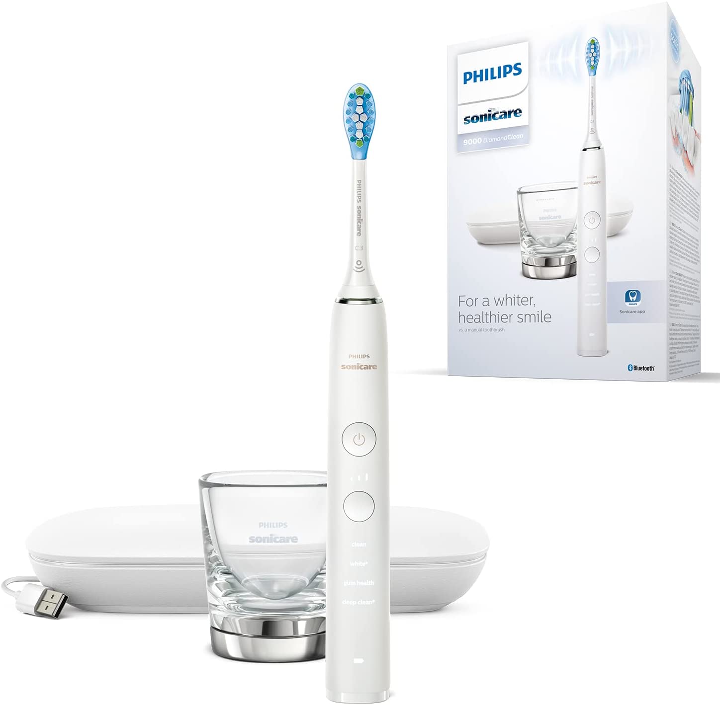 Elektrinis dantų šepetėlis Philips HX9911/27, baltas
