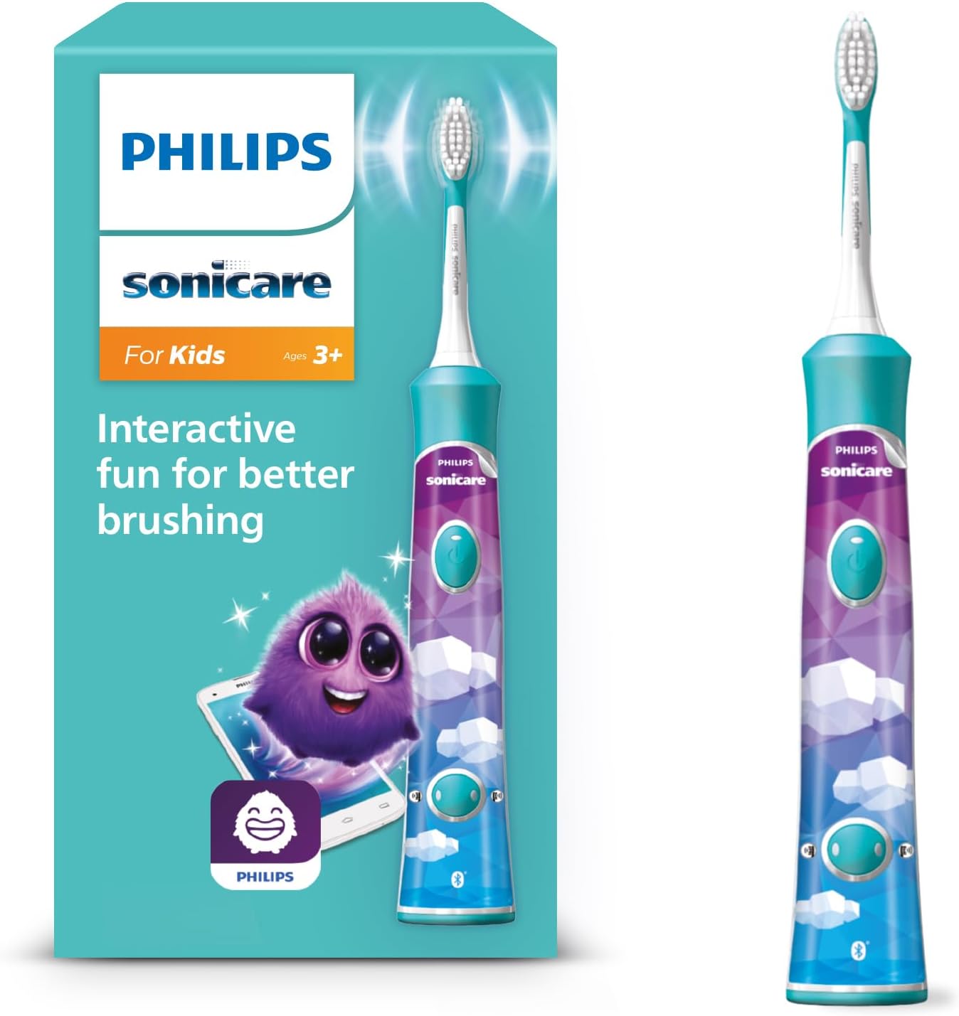 Dantų šepetėlis Philips HX6322/04 Sonicare For Kids