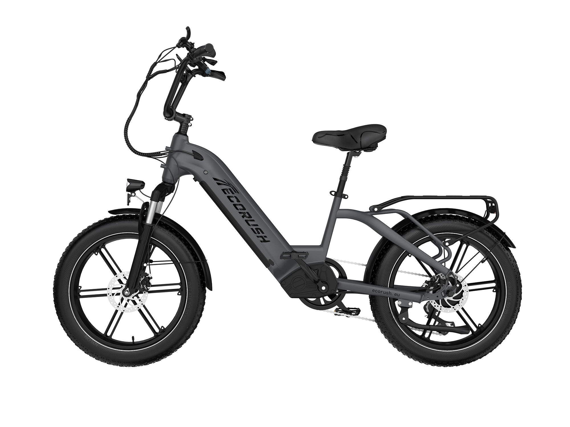 ECORUSH ECO R6 visureigis elektrinis dviratis – jūsų ekspertas kasdieniam važiavimui