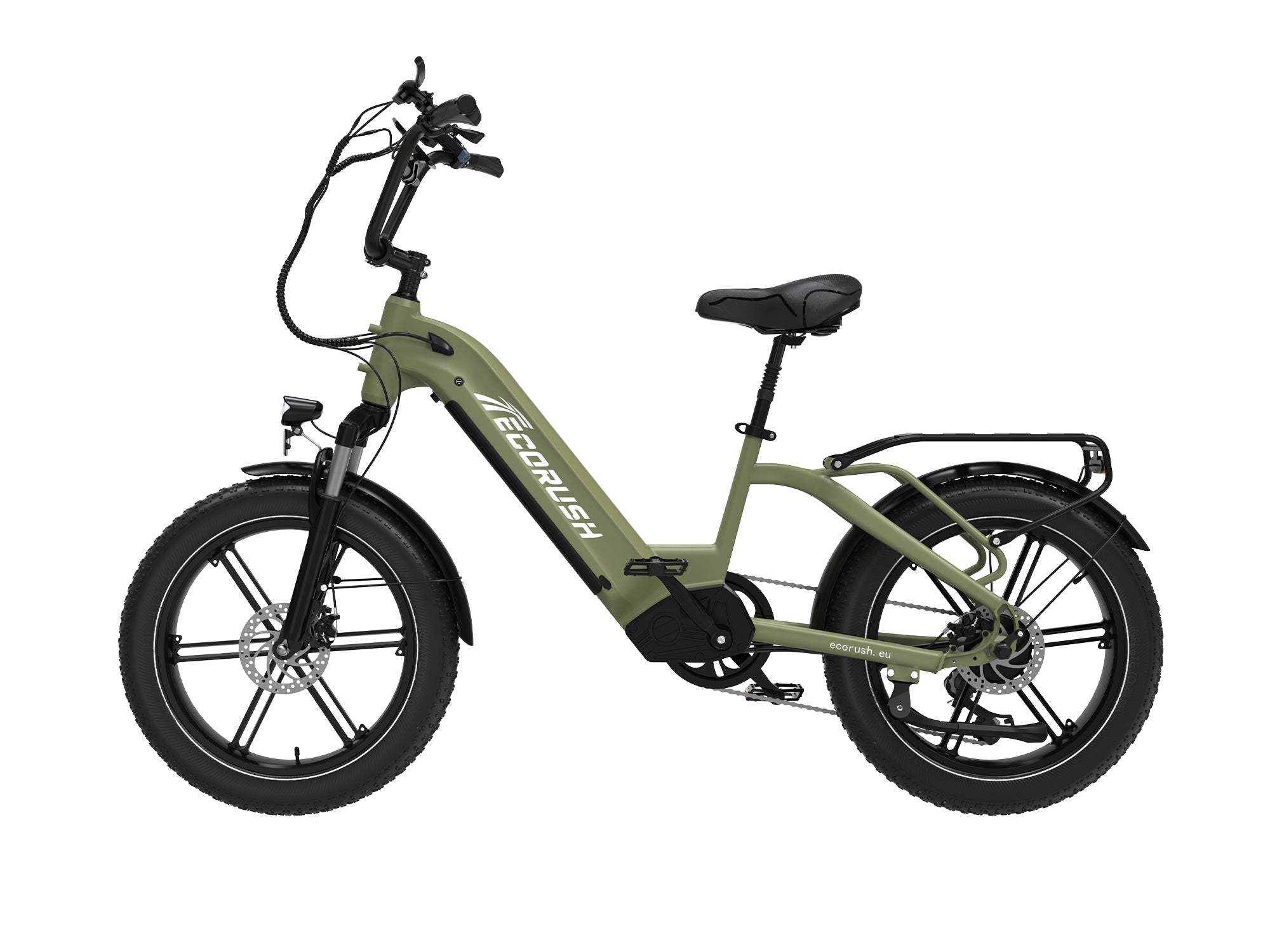 ECORUSH ECO R6 visureigis elektrinis dviratis – jūsų ekspertas kasdieniam važiavimui