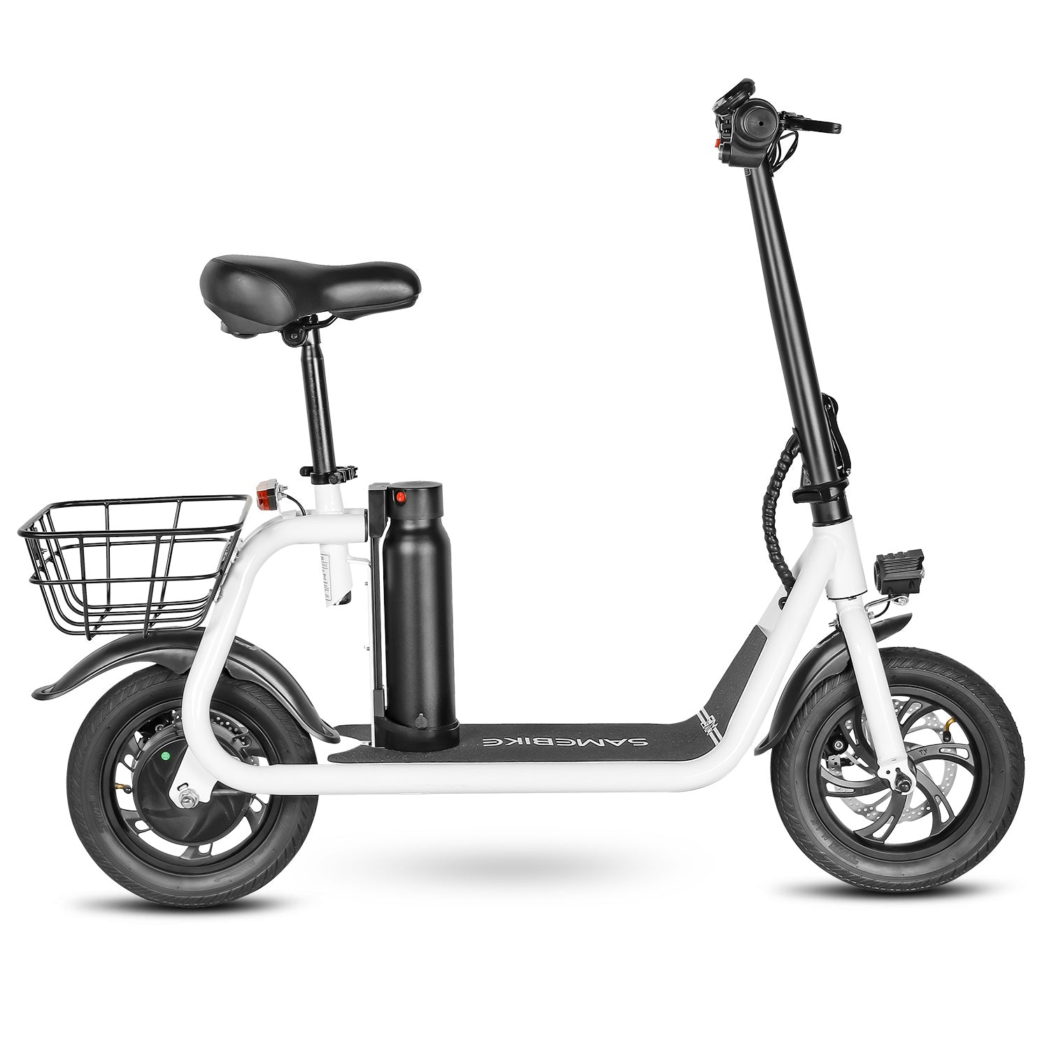 SAMEBIKE SM-C01 Sulankstomas Elektrinis Paspirtukas su Sėdyne
