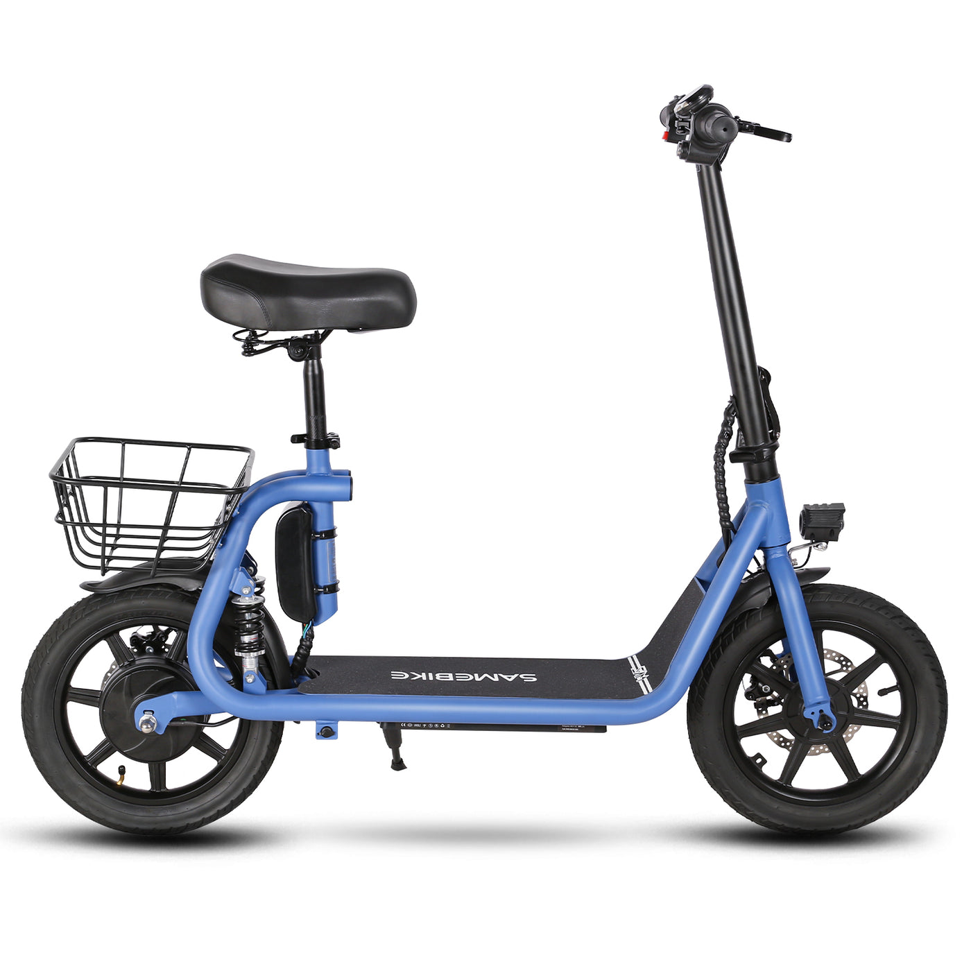 SAMEBIKE SM-C02 sulankstomas elektrinis paspirtukas (su sėdyne)