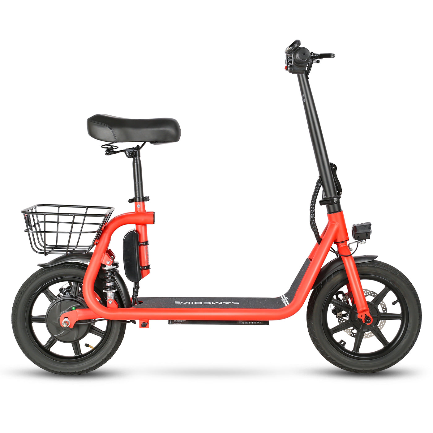 SAMEBIKE SM-C02 sulankstomas elektrinis paspirtukas (su sėdyne)