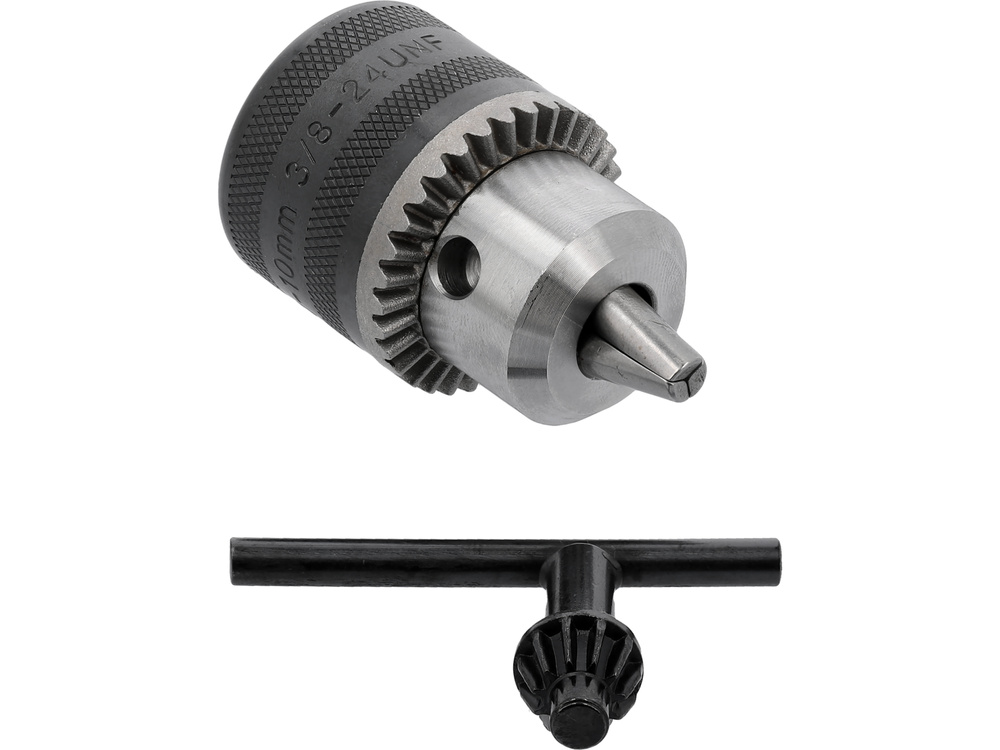 Grąžto griebtuvas su raktu | 1.5-10 mm | 3/8"-24UNF (YT-820300)