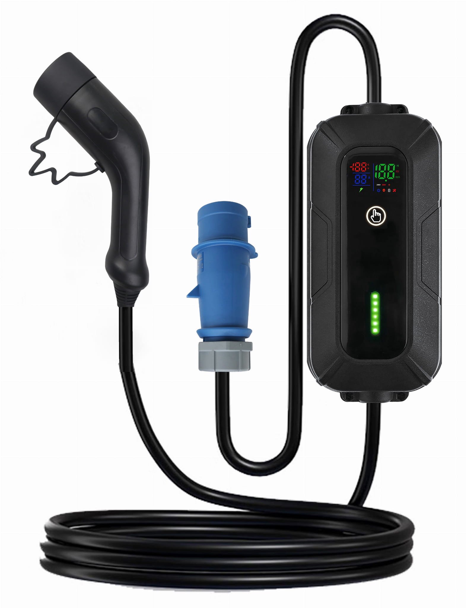 Platinet electric car charger PPC32AT7 Type 2 32A 7.4kW 5m