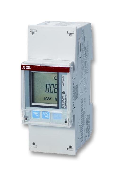 ABB TERRA AC B21 112-100, ENERGY METER'STEEL', MODBUS RS485, SINGLE-PHASE, 5 A