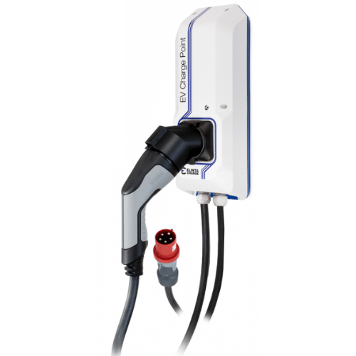 Elektromobilio įkrovimo stotelė ELINTA CHARGE HomeBox Slim plus "22kW" be komunikacijos