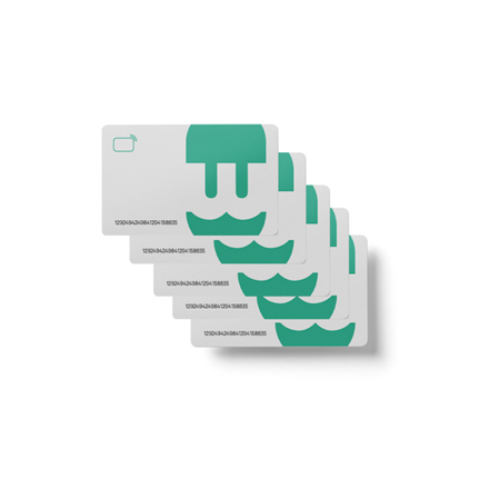 EV įkroviklio stotelė namų vartotojui  Wallbox  RFID Card Pack  RFID-10  White