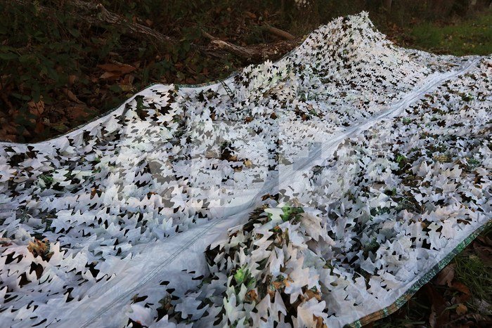 Camo maskuojantis tinklas snow 3x6 m