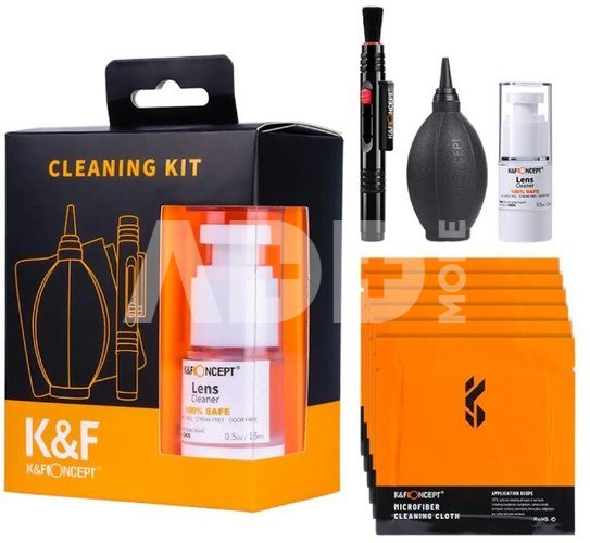 K&F Concept 4-In-1 Camera Lens Cleaning Kit for DSLR Camera