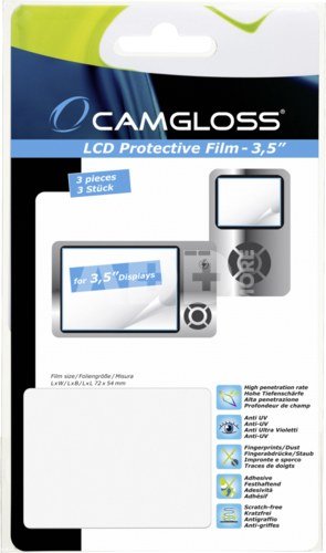 Apsauginė plėvelė Camgloss Displaycover 3,5"