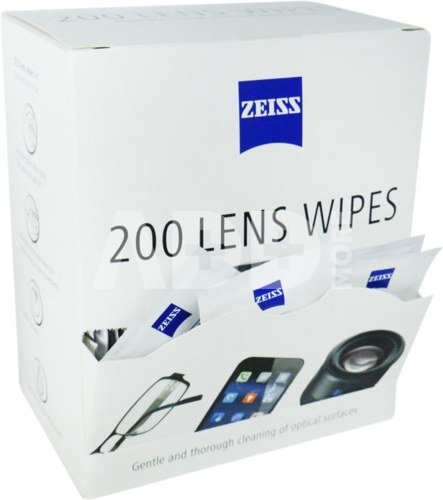 ZEISS PRE-MOISTENED CLEANING CLOTHS - 1 vnt