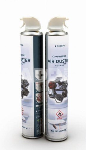 COMPRESSED AIR DUSTER 750ML/CK-CAD-FL750-01 GEMBIRD