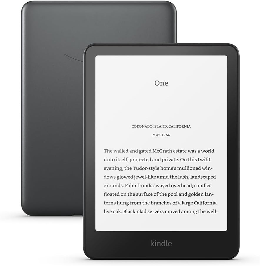 Amazon Kindle Paperwhite 2024 12th Gen Signature Edition 32GB, metallic black