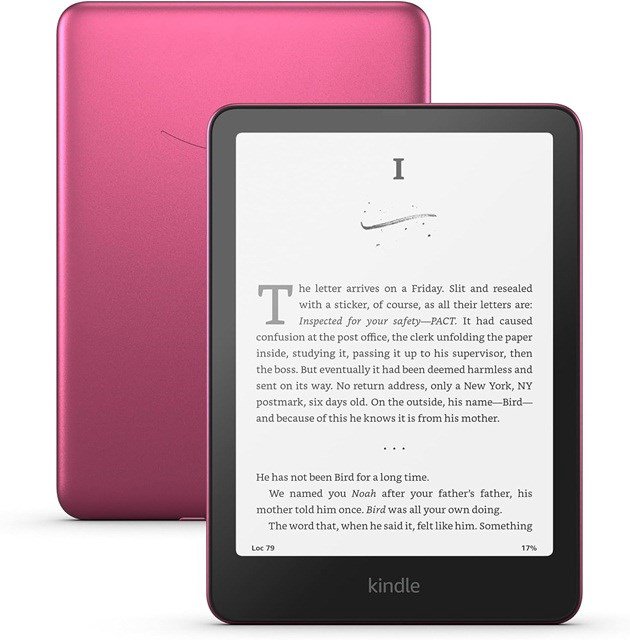 Elektroninė skaityklė Amazon Kindle 7,12-osios kartos B0CFP6F89F 32GB,avietinė