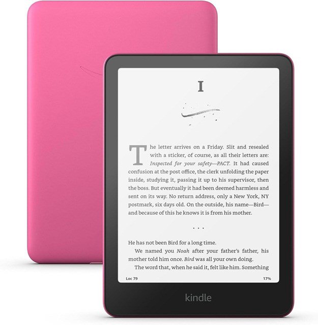 Amazon Kindle 7“ 12-osios kartos B0CFPTK5JG elektroninių knygų skaitytuvas 16 GB Wi-Fi Aviečių