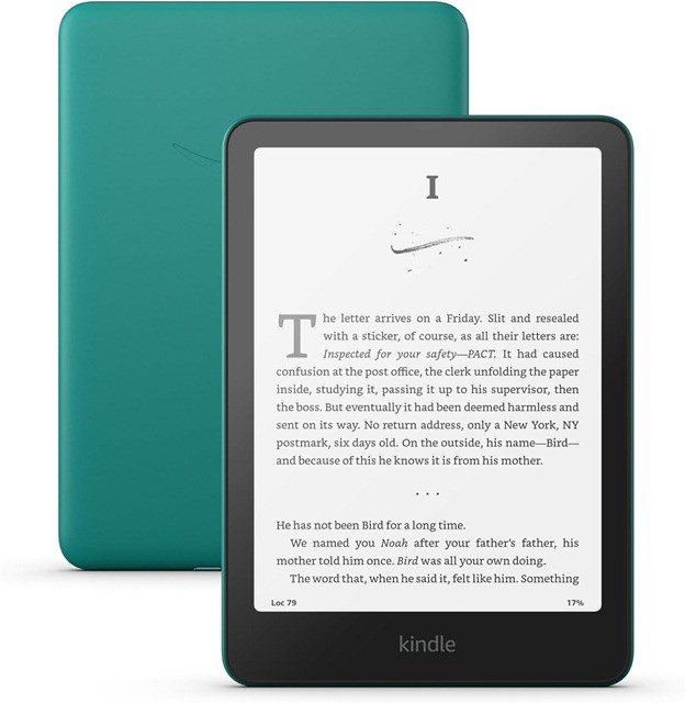 Amazon Kindle 7“ 12-osios kartos B0CFP6F89F elektroninių knygų skaitytuvas 16 GB Wi-Fi Jade