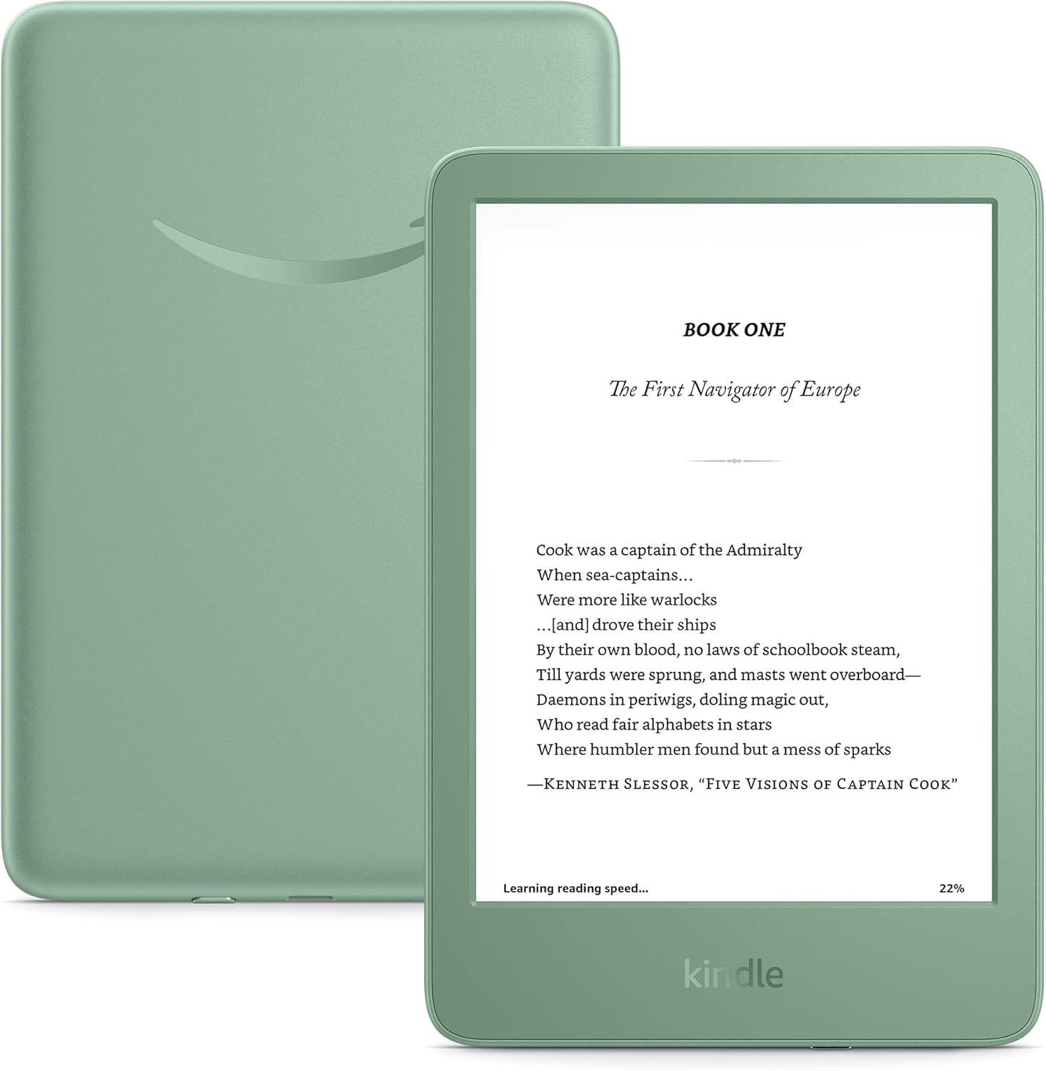 Amazon Kindle 2024 11th Gen 16GB WiFi, matcha