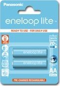 Įkraunamos baterijos Panasonic ENELOOP Lite BK-3LCCE/2BE, 950 mAh 3000 (2xAA) [CC] BOOM