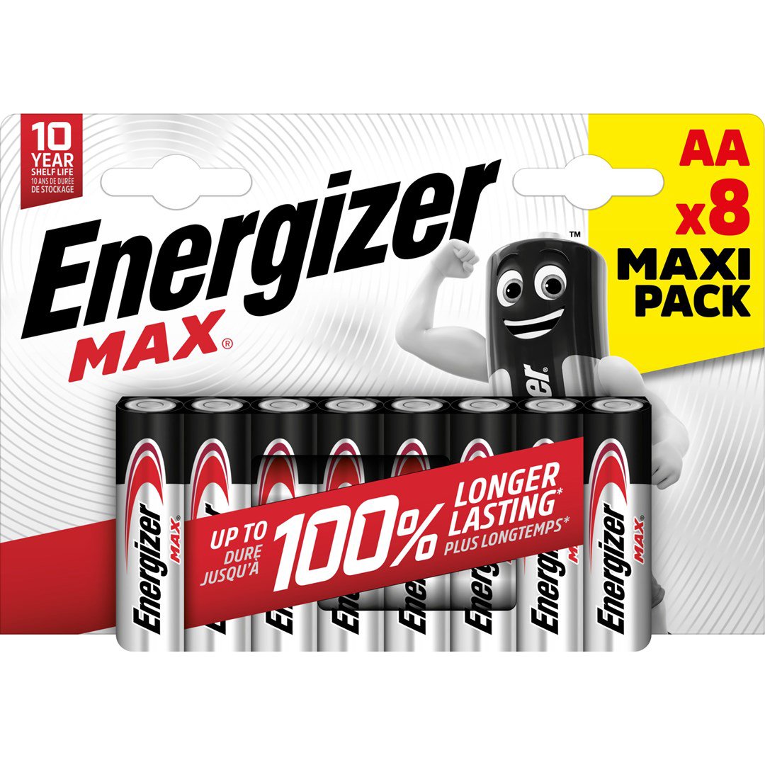 Elementai ENERGIZER 437727,MAX AA LR6