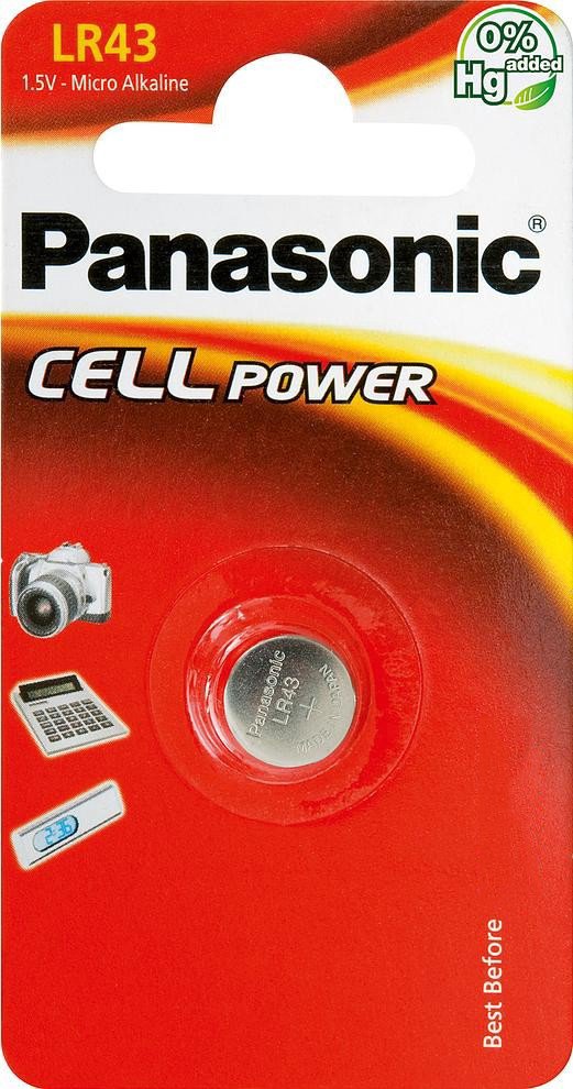 Panasonic battery LR43/1B