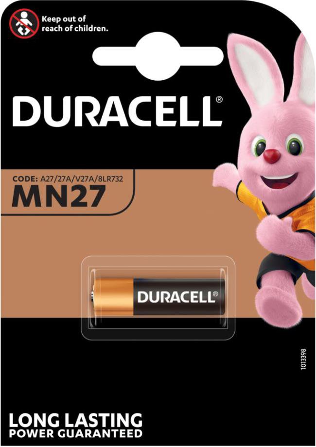 Elementai DURACELL 27A, 1vnt., 12V