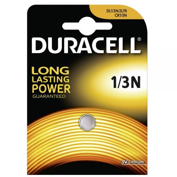 Duracell battery  CR1/3N/DL1/3N 3V/1B